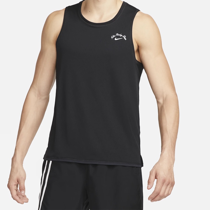 Jual Baju Lari Nike Dri-Fit Miler Running Tank Black Original Dx1549-010 - v3.ncrsport.com