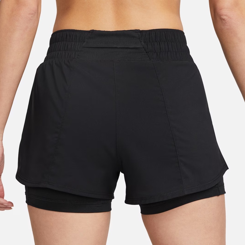 Jual Celana Lari Wanita Nike Wmns Dri-Fit One Mid-Rise 8Cm 2-In-1 Black Original Dx6013-010 - v3.ncrsport.com