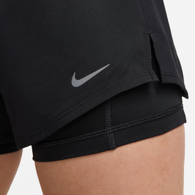 Jual Celana Lari Wanita Nike Wmns Dri-Fit One Mid-Rise 8Cm 2-In-1 Black Original Dx6013-010 - v3.ncrsport.com