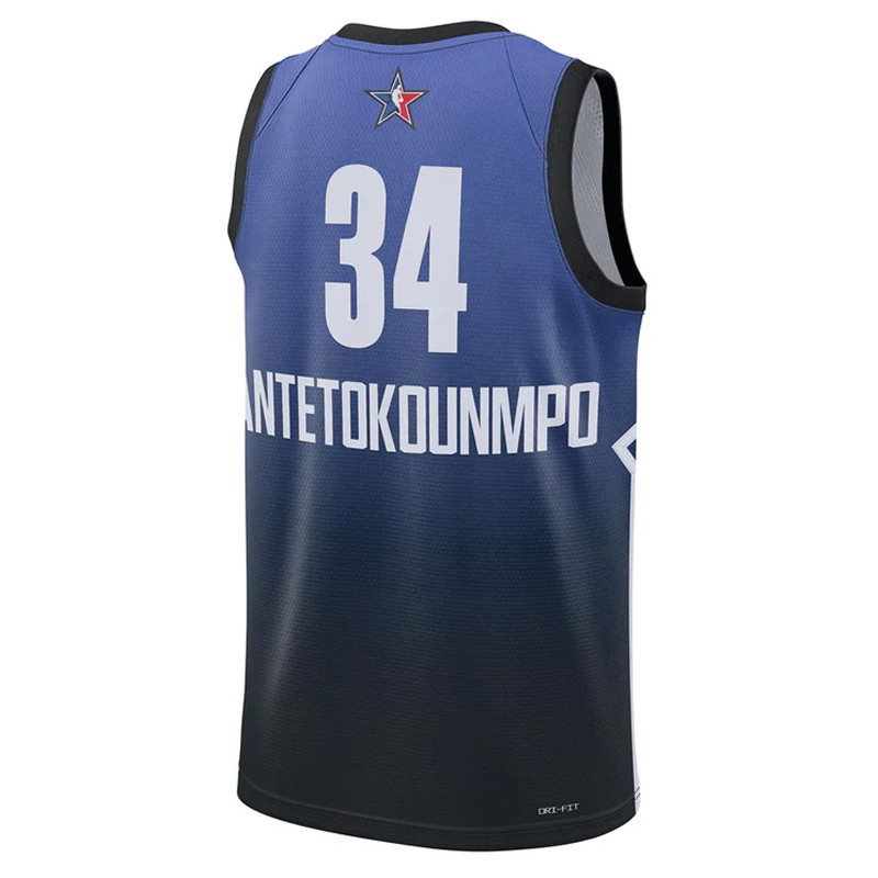 Jual Baju Basket Air Jordan Giannis Antetokounmpo All-Star 2023 Swingman Jersey Blue Original Dx6326-500 - v3.ncrsport.com