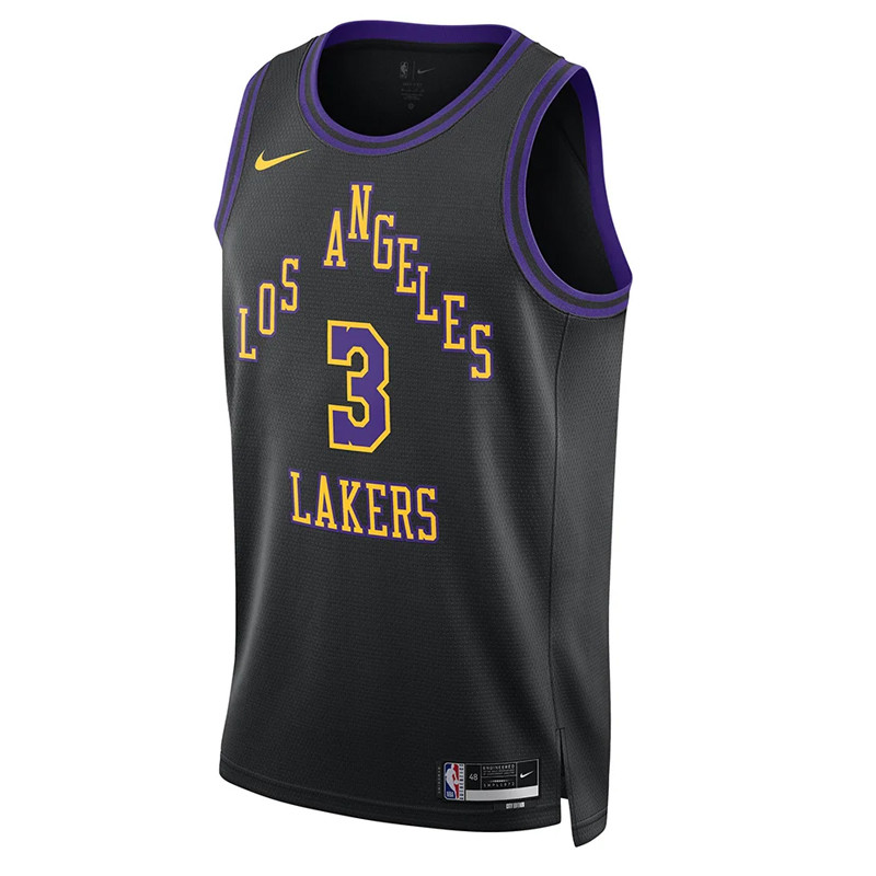 Jual Baju Basket Nike Anthony Davis La Lakers City Edition Swingman Jersey Black Original Dx8506-011 - v3.ncrsport.com