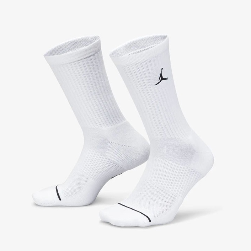 Jual Kaos Kaki Basket Air Jordan Everyday Cushioned 3 Pairs Crew Socks White Original Dx9632-100 - v3.ncrsport.com