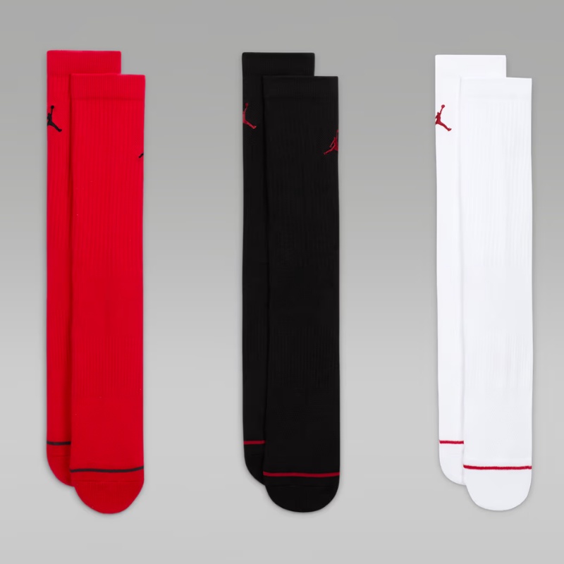 Jual Kaos Kaki Basket Air Jordan Everyday Crew Socks 3 Pairs Multicolour Original Dx9632-918 - v3.ncrsport.com