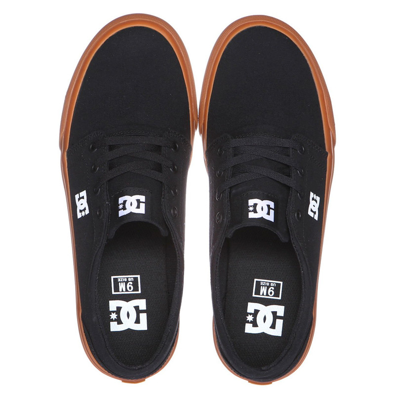 Jual Sepatu Skate Dc Shoes Trase Tx Black Gum Original Dys300126-Bgm - v3.ncrsport.com