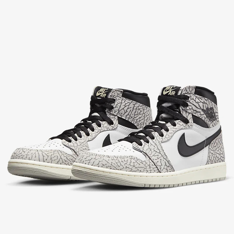 Jual Sepatu Sneakers Air Jordan Aj 1 Retro High Og White Cement Original Dz5485-052 - v3.ncrsport.com