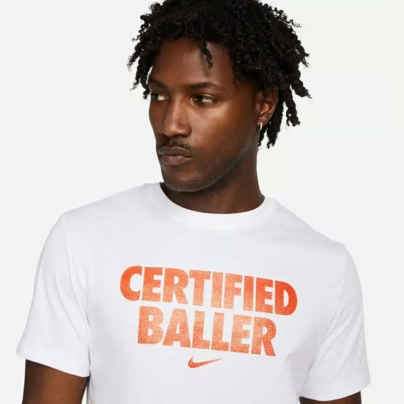 Jual Baju Sneakers Nike Certified Baller Tee White Original Dm2450-100 - v3.ncrsport.com