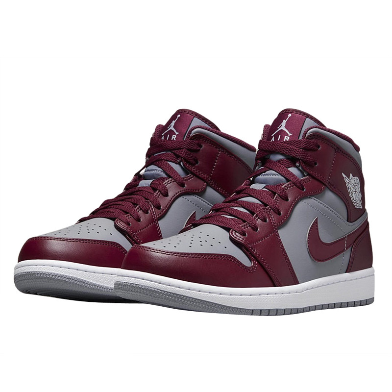 Jual Sepatu Sneakers Air Jordan Aj 1 Mid Team Red Grey Team Red Original Dq8426-615 - v3.ncrsport.com