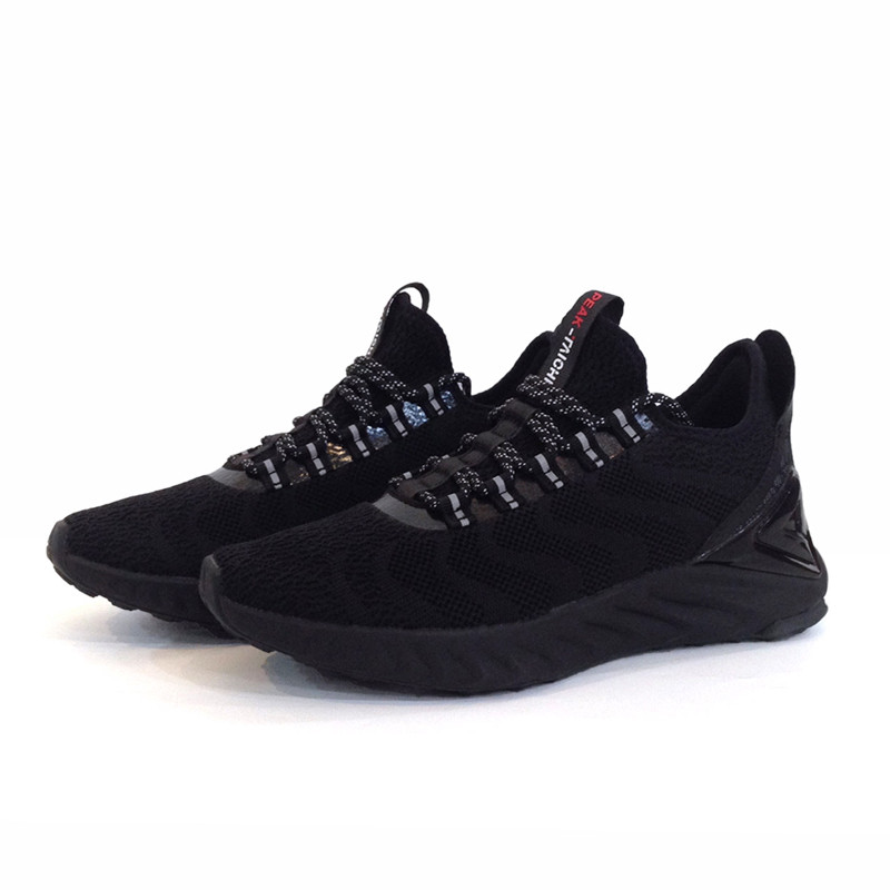 Jual Sepatu Lari Peak Taichi King Black Original E91617H-Bxx - v3.ncrsport.com