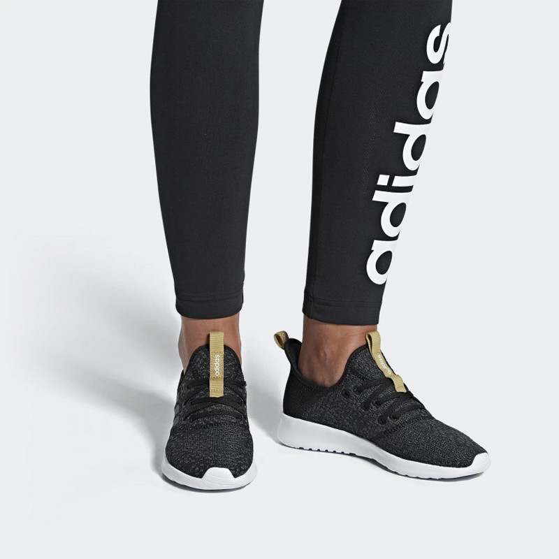 Jual Sepatu Lari Wanita Adidas Wmns Cloudfoam Pure Core Black Original F34677 - v3.ncrsport.com