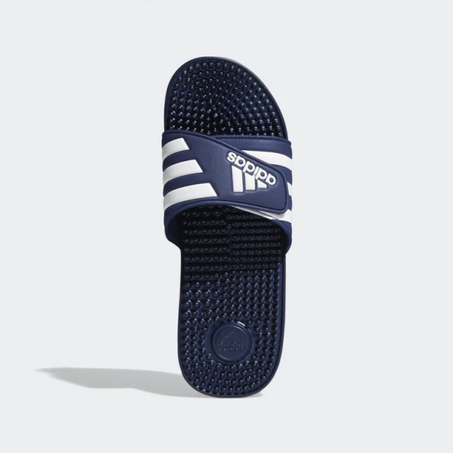 Jual Sandal Sneakers Adidas Adissage Flip Flops Dark Blue Original F35579 - v3.ncrsport.com