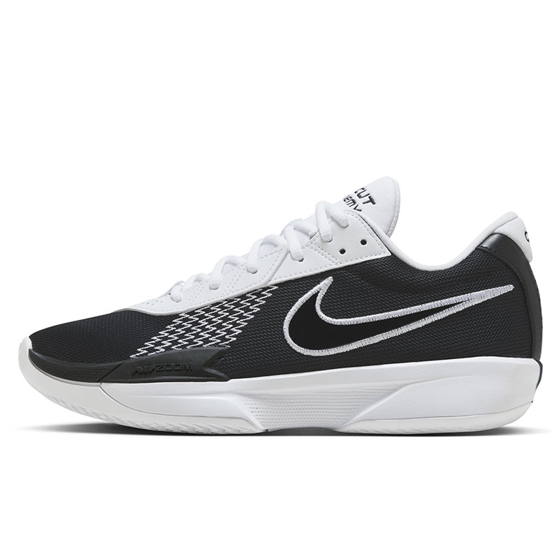 Beli Sepatu Basket Nike Air Zoom G.t. Cut Academy Ep Black White Original Fb2598-003