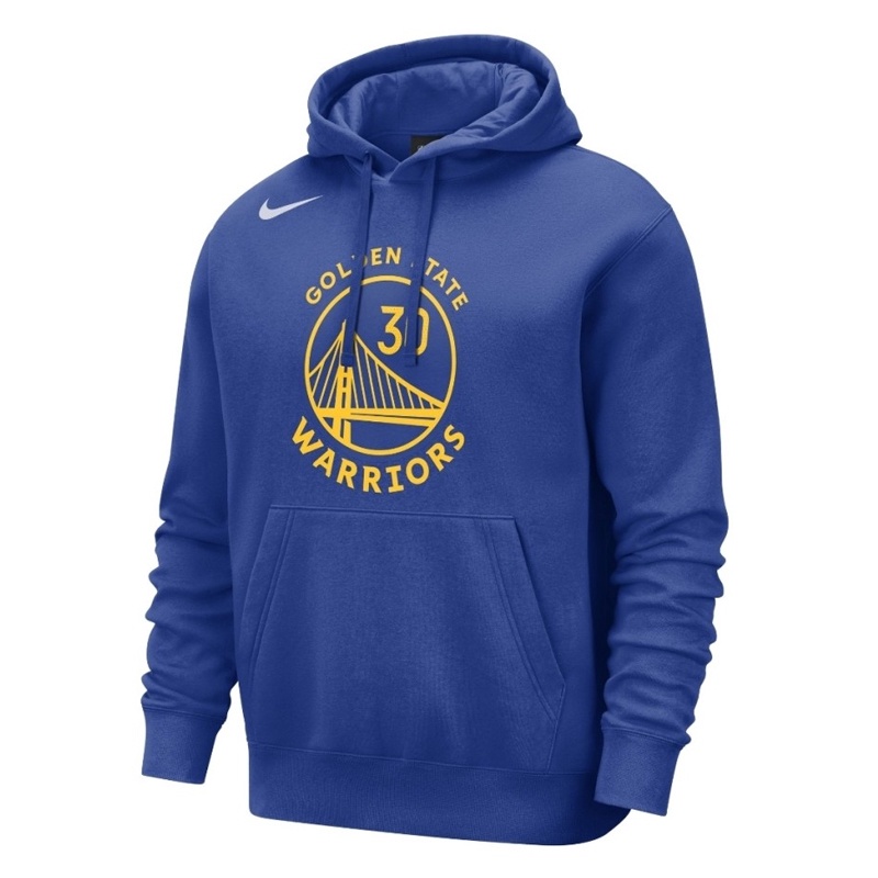 Jual Baju Basket Nike Golden State Warriors Club Hoodie Blue Original Fb4784-495 - v3.ncrsport.com