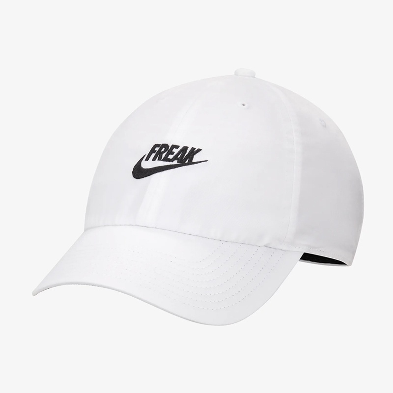 Beli Topi Lari Nike Giannis Antetokounmpo Unstructured Freak Cap White Original Fb5606-100