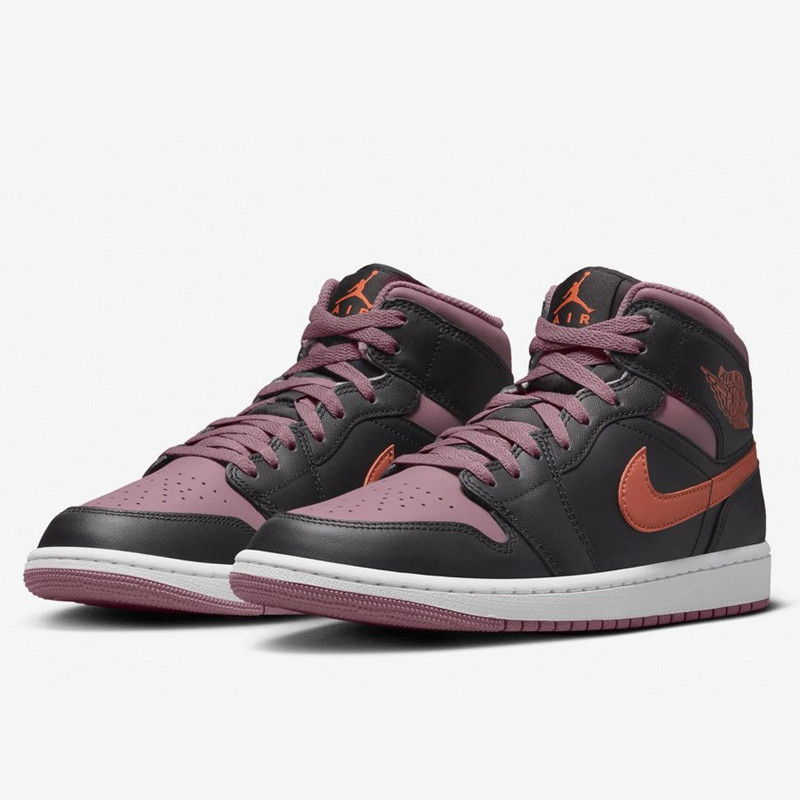 Jual Sepatu Basket Air Jordan Aj 1 Mid Se Black Sky Mauve Original Fb9911-008 - v3.ncrsport.com