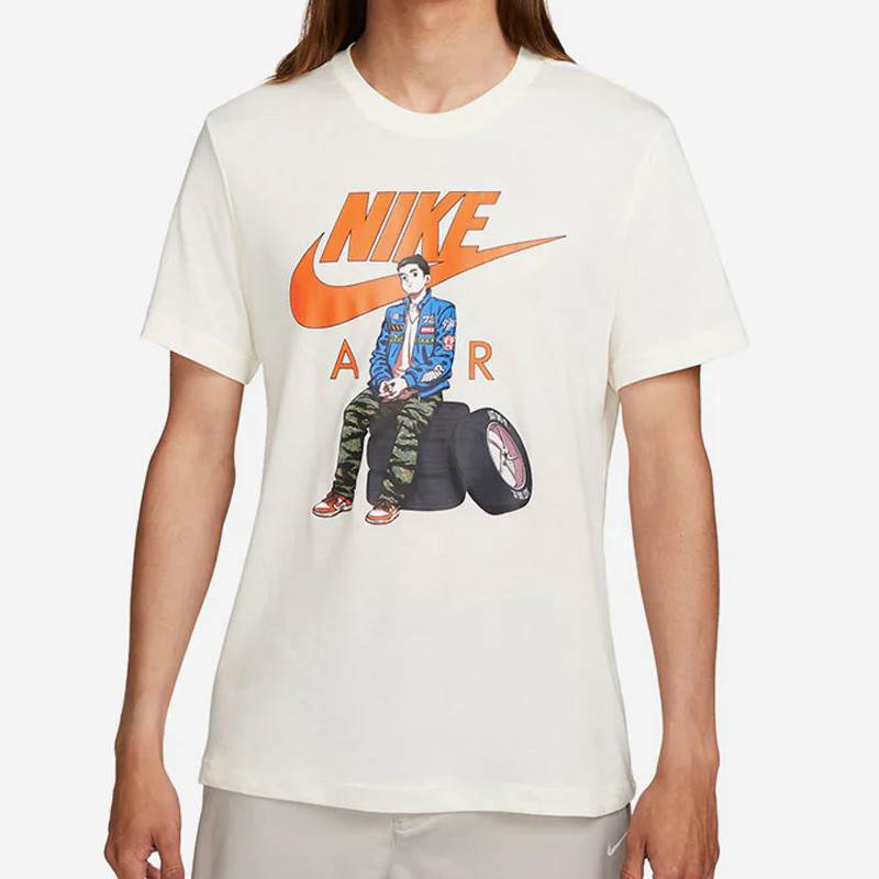 Jual Baju Sneakers Nike Anime Tee White Original Fd1333-110 - v3.ncrsport.com