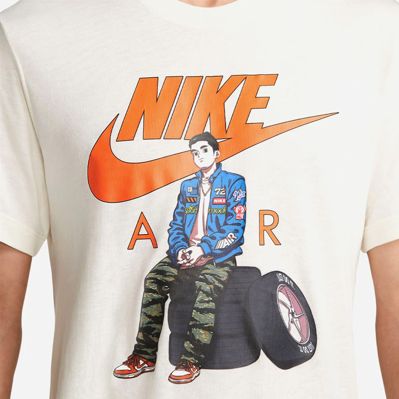 Jual Baju Sneakers Nike Anime Tee White Original Fd1333-110 - v3.ncrsport.com