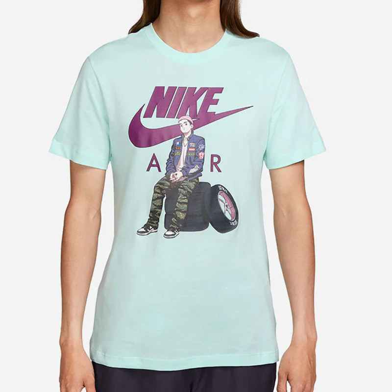 Beli Baju Sneakers Nike Anime Tee Mint Original Fd1333-346