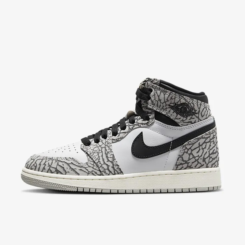 Jual Sepatu Sneakers Anak Air Jordan Aj 1 Retro High Og Gs White Cement Original Fd1437-052 - v3.ncrsport.com