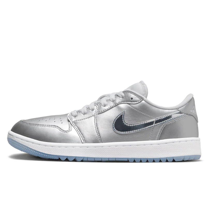 Jual Sepatu Golf Air Jordan Aj 1 Low Golf Metallic Silver Original Fd6848-001 - v3.ncrsport.com