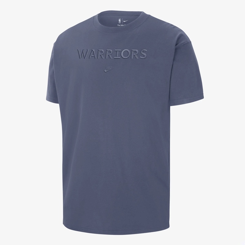 Jual Baju Sneakers Nike Golden State Warriors Courtside Tee Grey Original Fj0569-491 - v3.ncrsport.com