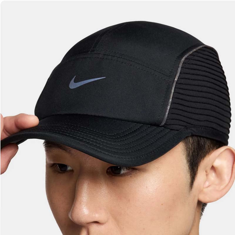 Jual Topi Lari Nike Dri-Fit Adv Fly Aerobill Aeroadapt Cap Black Original Fj0736-010 - v3.ncrsport.com