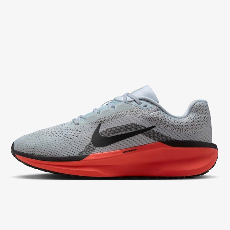 Beli Sepatu Lari Nike Winflo 11 Pure Platinum - Bright Crimson - Vast Grey - Black Original Fj9509-008