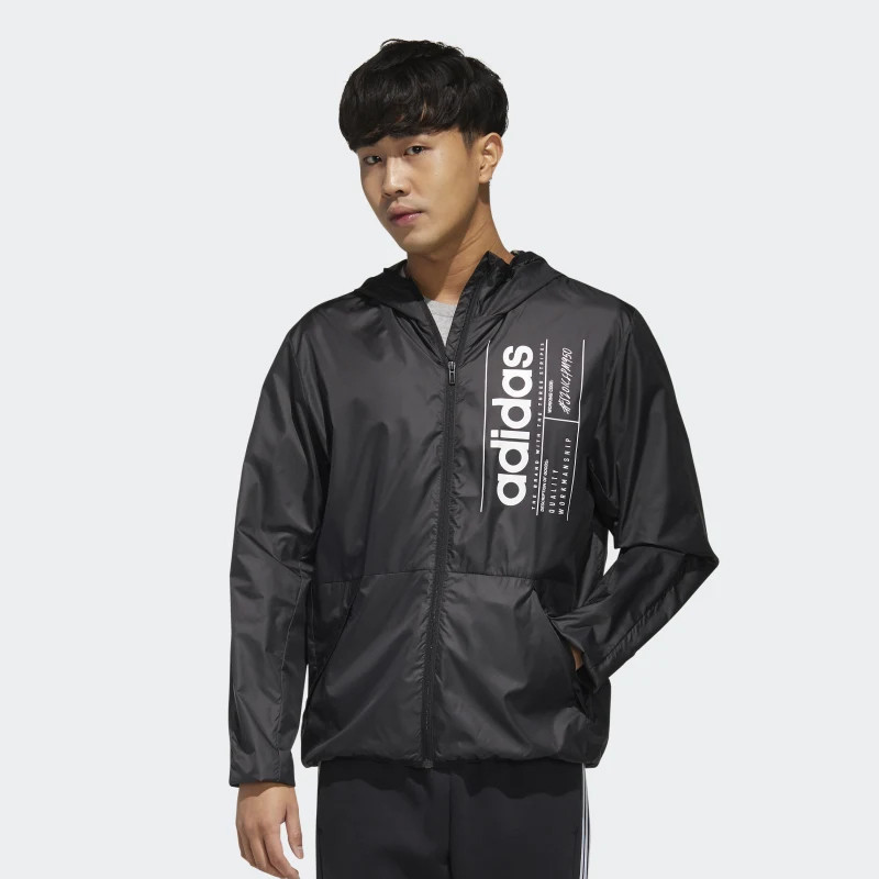 Jual Baju Training Adidas Brilliant Windbreaker Jacket Black Original Fl0173 - v3.ncrsport.com