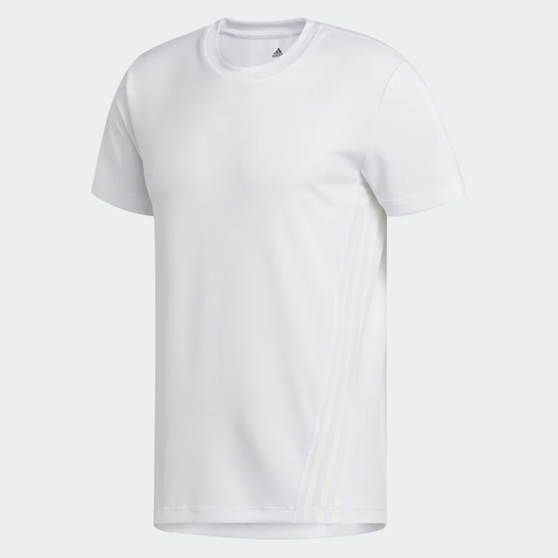 Beli Baju Training Adidas Aeroready 3-Stripes Tee White Original Fl4310