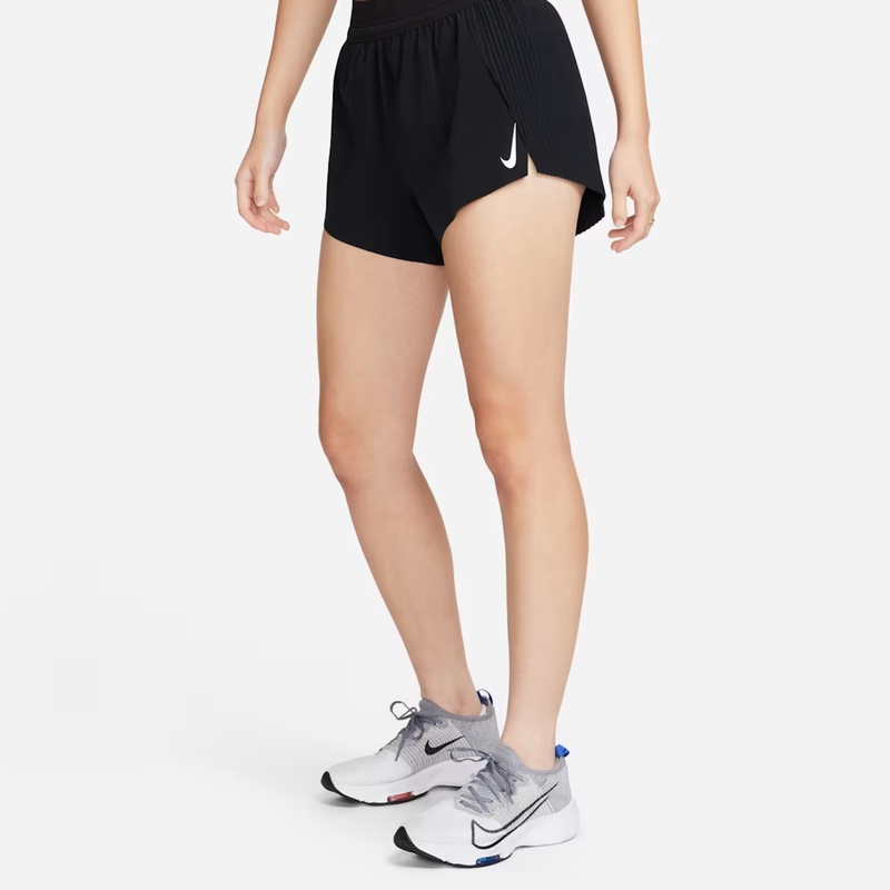 Jual Celana Lari Wanita Nike Wmns Aeroswift Black - White Original Fn2329-010 - v3.ncrsport.com