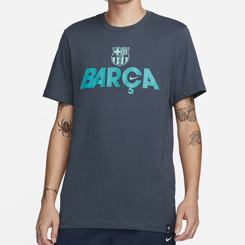 Jual Baju Training Nike Fc Barcelona Mercurial Tee Thunder Blue Original Fn2535-437 - v3.ncrsport.com