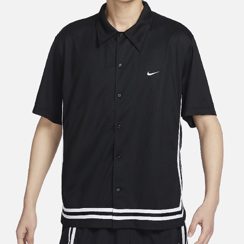 Jual Baju Basket Nike Crossover Dri-Fit Tee Black Original Fn2876-010 - v3.ncrsport.com