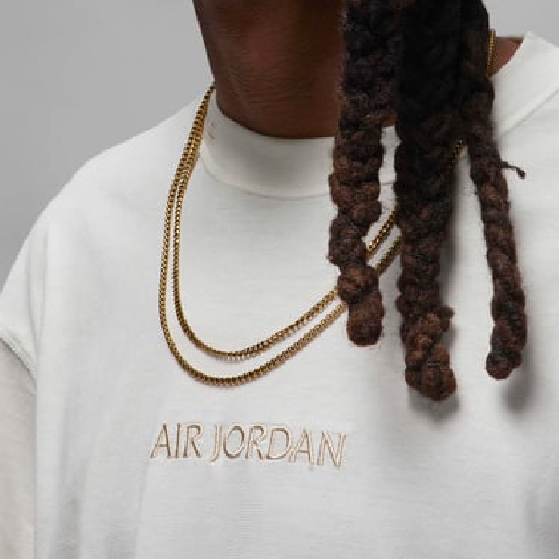 Jual Baju Basket Air Jordan Paris Saint-Germain Wordmark Heritage Tee Sail Original Fn5330-133 - v3.ncrsport.com