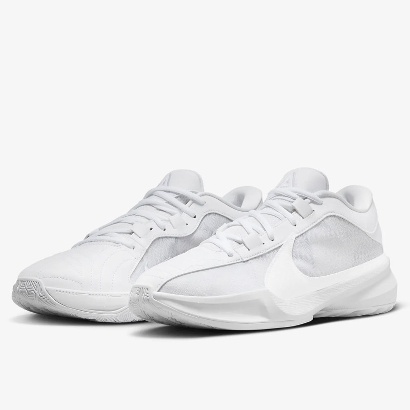 Jual Sepatu Basket Nike Zoom Freak 5 Tb Ep Triple White Original Fn7306-100 - v3.ncrsport.com