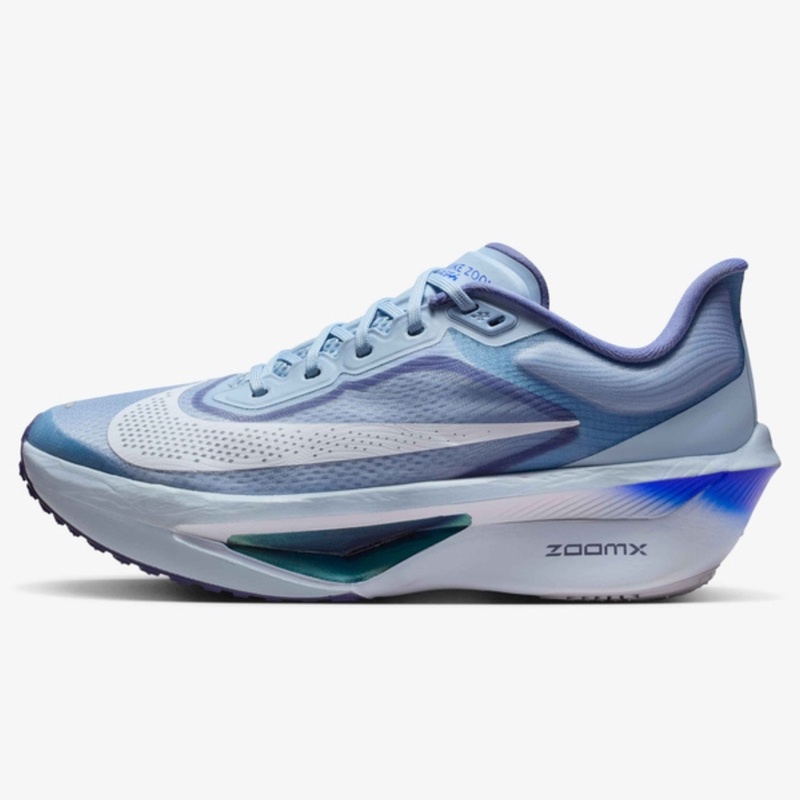 Beli Sepatu Lari Wanita Nike Wmns Zoom Fly 6 Light Armoury Blue - World Indigo - Football Grey - White Original Fn8455-401