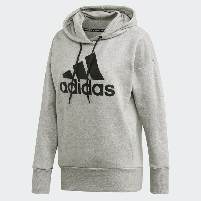 Jual Baju Training Wanita Adidas Wmns Badge Of Sport Long Hoodie Medium Grey Heather Original Fp7580 - v3.ncrsport.com