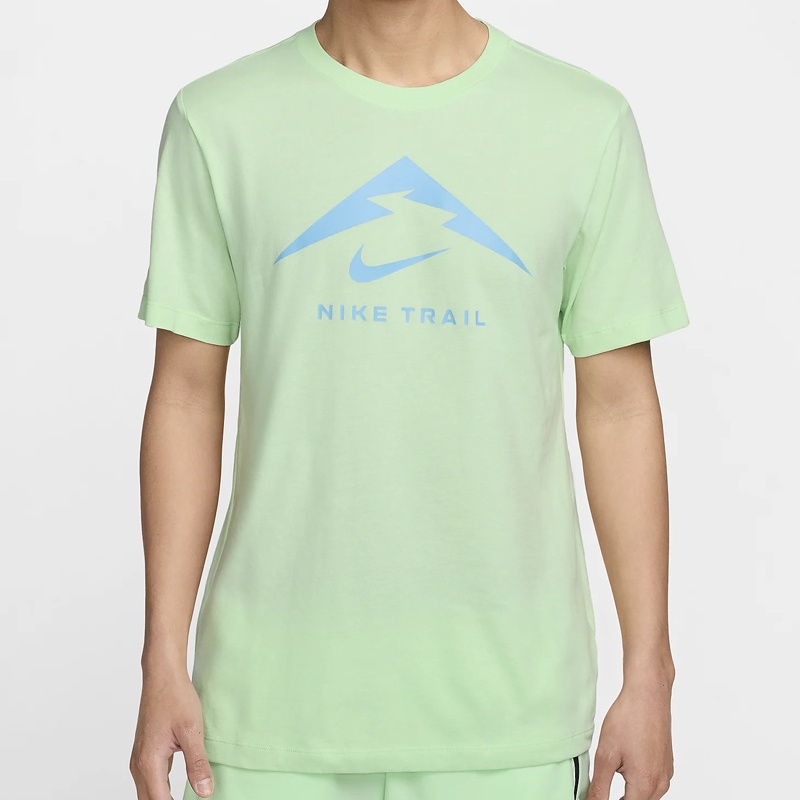 Jual Baju Lari Nike Dri-Fit Trail Tee Vapor Green Original Fq3915-376 - v3.ncrsport.com