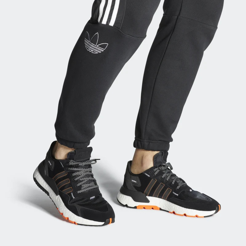 Jual Sepatu Sneakers Adidas Nite Jogger Core Black Orange Original Fw0187 - v3.ncrsport.com