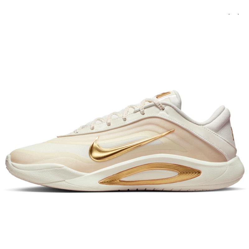 Jual Sepatu Basket Wanita Nike Wmns A'one Ep Sail-Metallic Gold Original Fz8606-102 - v3.ncrsport.com