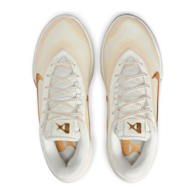 Jual Sepatu Basket Wanita Nike Wmns A'one Ep Sail-Metallic Gold Original Fz8606-102 - v3.ncrsport.com