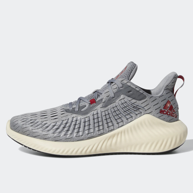 Jual Sepatu Lari Adidas Alphabounce Plus Grey Three Original G28586 - v3.ncrsport.com