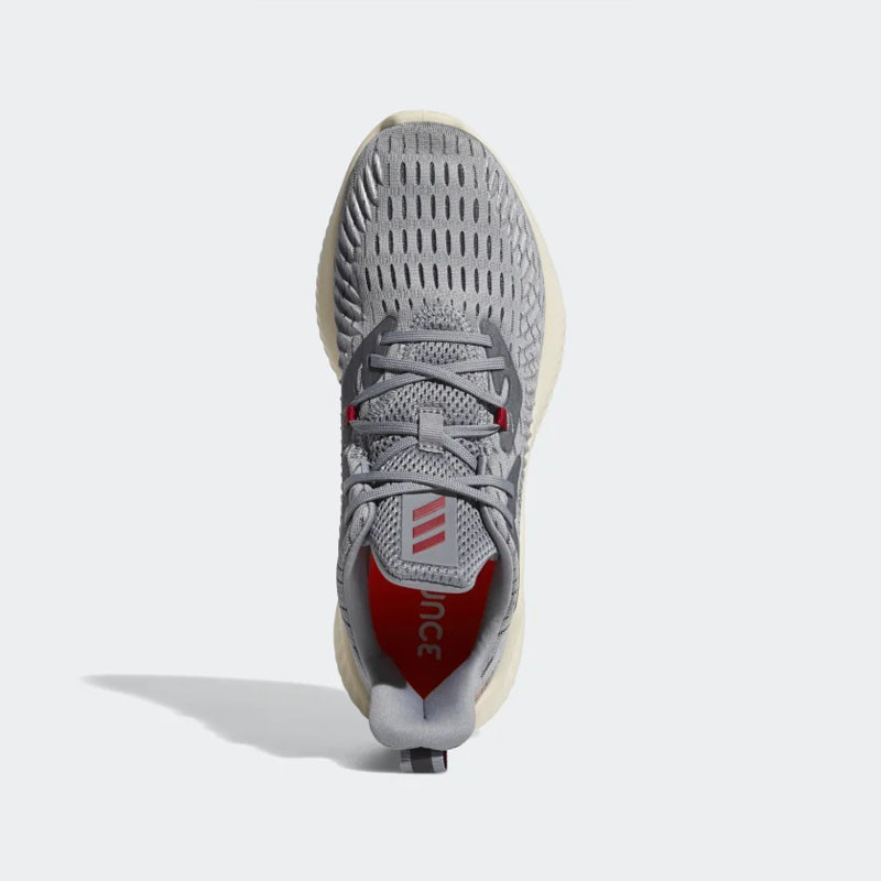 Jual Sepatu Lari Adidas Alphabounce Plus Grey Three Original G28586 - v3.ncrsport.com