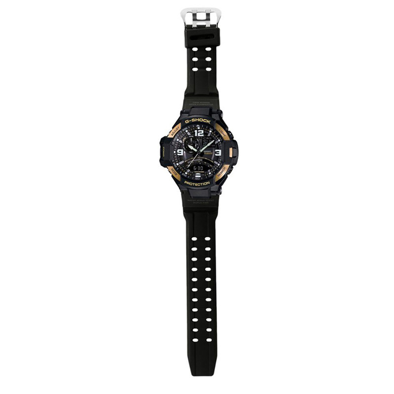 Jual Jam Tangan Sneakers Pria Casio G-Shock Gravitymaster G-Aviation Twin Sensor Digital Compass Black Original Ga-1000-9Gdr - v3.ncrsport.com