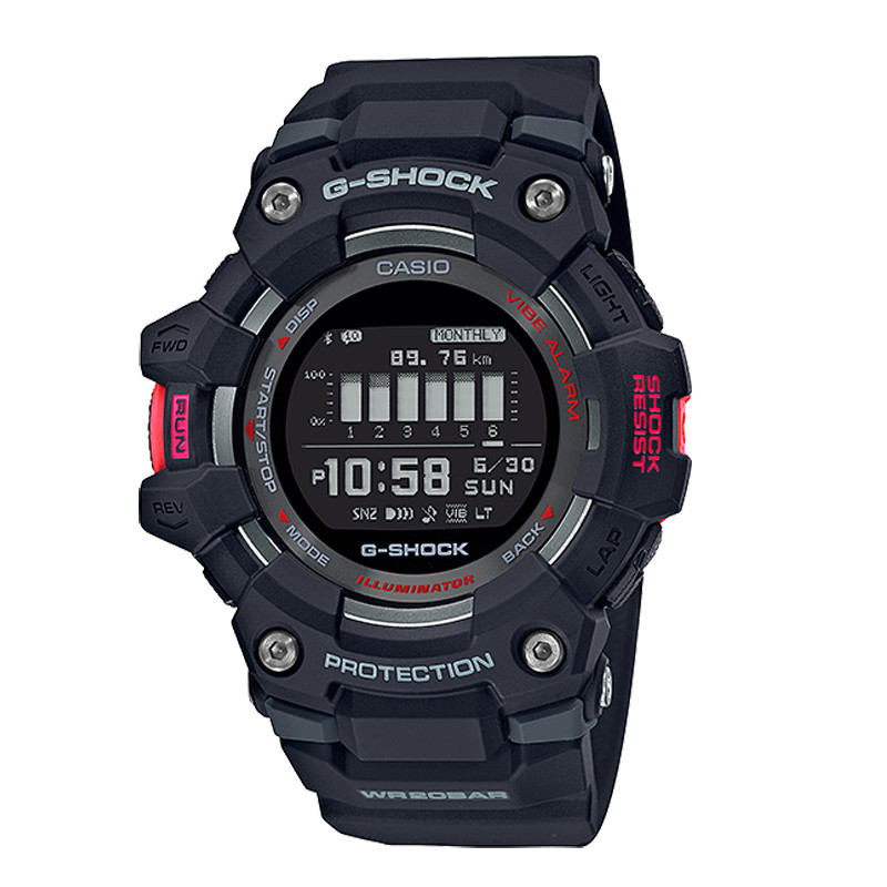 Jual Jam Tangan Training Pria Casio G-Shock G- Squad Smartwatch Black Original Gbd-100-1Dr - v3.ncrsport.com