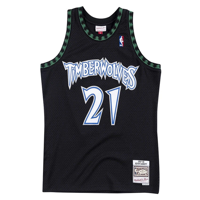 Jual Baju Basket Mitchell N Ness Kevin Garnett Minnesota Timberwolves '97 Swingman Jersey Black Original Gs18392-Mtiblck97Kga - v3.ncrsport.com