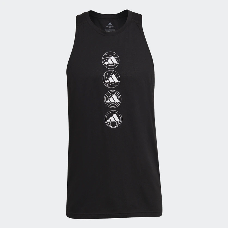 Jual Baju Lari Adidas Run Logo Tank Top Black Original Gv1354 - v3.ncrsport.com