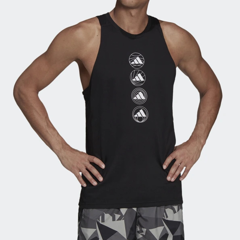 Jual Baju Lari Adidas Run Logo Tank Top Black Original Gv1354 - v3.ncrsport.com