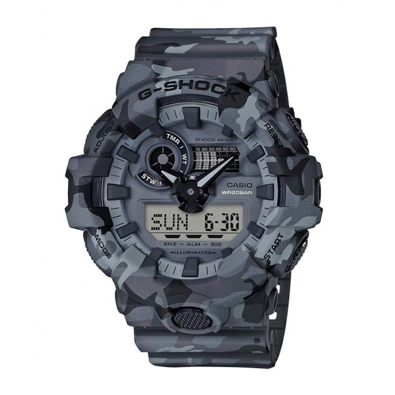 Jual Jam Tangan Training Pria Casio G-Shock Woodland Camouflage Shock Resistant Resin Band Grey Army Original Ga-700Cm-8Adr - v3.ncrsport.com