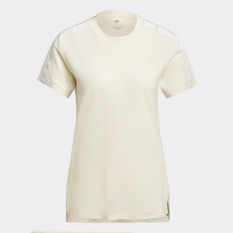 Jual Baju Training Wanita Adidas Wmns Aeroready Designed 2 Move Cotton Touch Tee Wonder White Original H10183 - v3.ncrsport.com