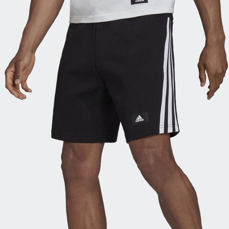 Jual Celana Training Adidas Sportswear Future Icons 3-Stripes Shorts Black Original H46515 - v3.ncrsport.com