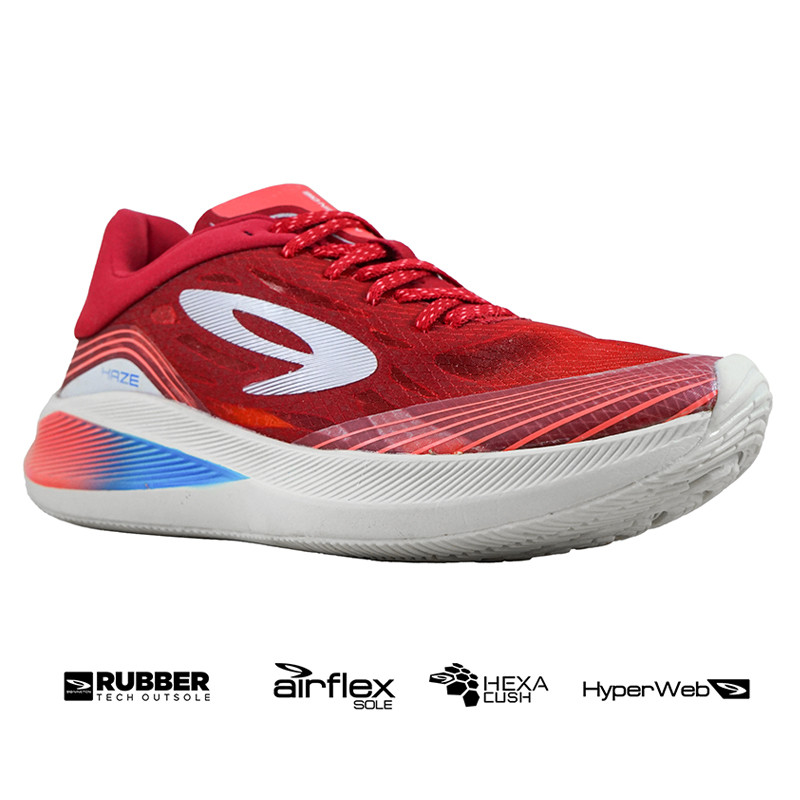 Jual Sepatu Lari Nineten Haze Vision 1.0 Merah Abu Original Hazevision1-Merah - v3.ncrsport.com